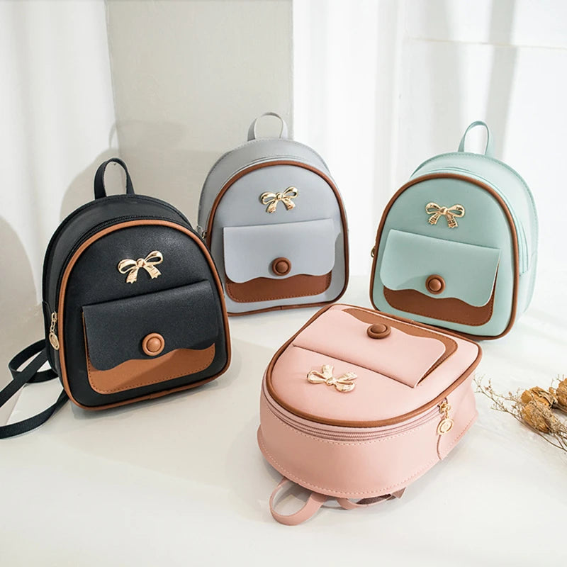 Compact Mini Backpack for Girls Travel Tote Small Backpack