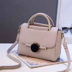 Sweet Lock Buckle Handbag Women's Crossbody Bag