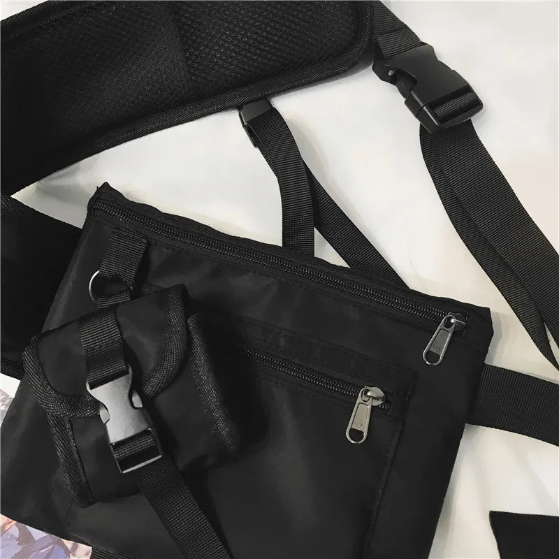 Nylon Waist Bag Mobile Phone Bag Casual Shoulder Messenger