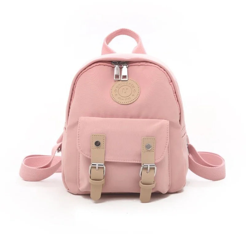 Women Backpack High Zipper Female Backpacks Small