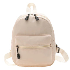 Nylon Mini Backpack Women Small Travel Bagpack Korea Style School Bag