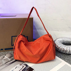 Nylon Shoulder Bag For Women Casual Girls Gym Bags Large Capacity