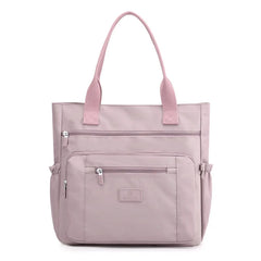 Waterproof Nylon Tote Bag for Women Travel Shoulder Bag Large Capacity