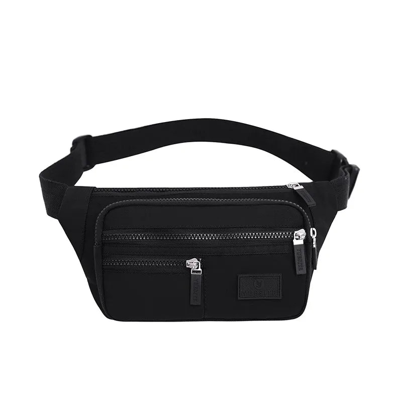 Women's Nylon Waist Fanny Pack Belt Bag Chest Handbag
