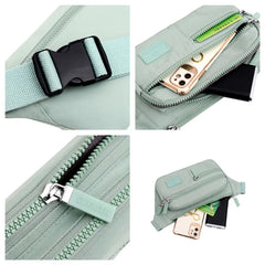 Women's Nylon Waist Fanny Pack Belt Bag Chest Handbag