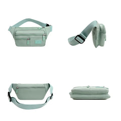 Women's Nylon Waist Fanny Pack Belt Bag Chest Handbag