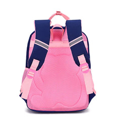 Orthopedic Schoolbag Nylon Kids Backpack Boys Girls School Bags Children