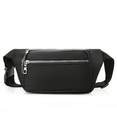 Oxford Cloth Waist Bag Zipper Chest Bag for Women