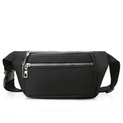 Women's Oxford Cloth Waist Bag Chest Bag Zipper