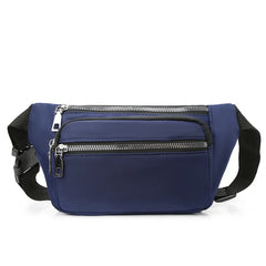 Oxford Cloth Waist Bag Zipper Chest Bag for Women