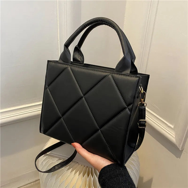 Women's Flap Crossbody Handbag PU Leather Shoulder Bag