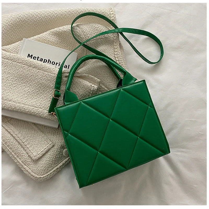 Women's Flap Crossbody Handbag PU Leather Shoulder Bag