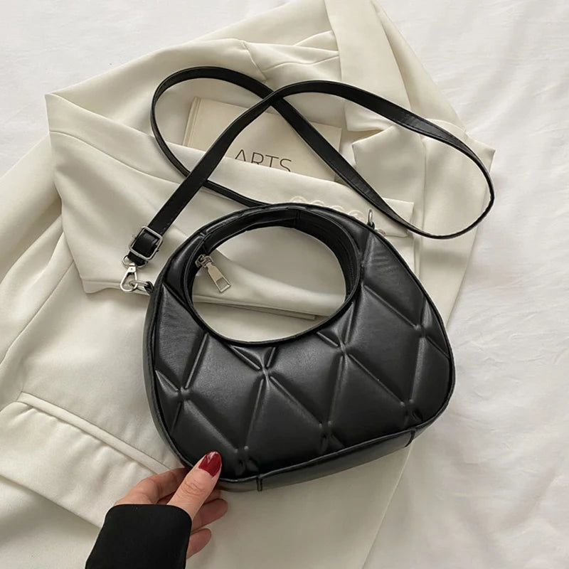 PU Leather Shoulder Bags for Women Crossbody Hobo Bag Purse