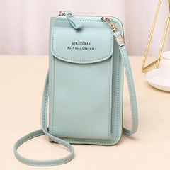 PU Handbags Womens Crossbody Shoulder Bag Clutch Phone Wallet Purse