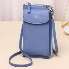 PU Handbags Womens Crossbody Shoulder Bag Clutch Phone Wallet Purse