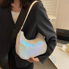 Sequins Fish Scale Shoulder Bags for Women
