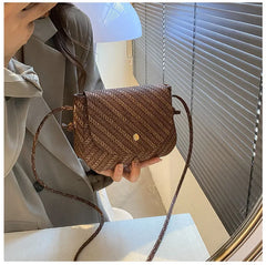 Small Crossbody Bags Women Mini Retro Patchwork Shoulder Messenger Bag Clutch