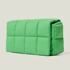 Quilted Crossbody Bag Nylon Winter Shoulder Small Flap Bag