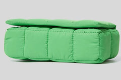 Quilted Crossbody Bag Nylon Winter Shoulder Small Flap Bag