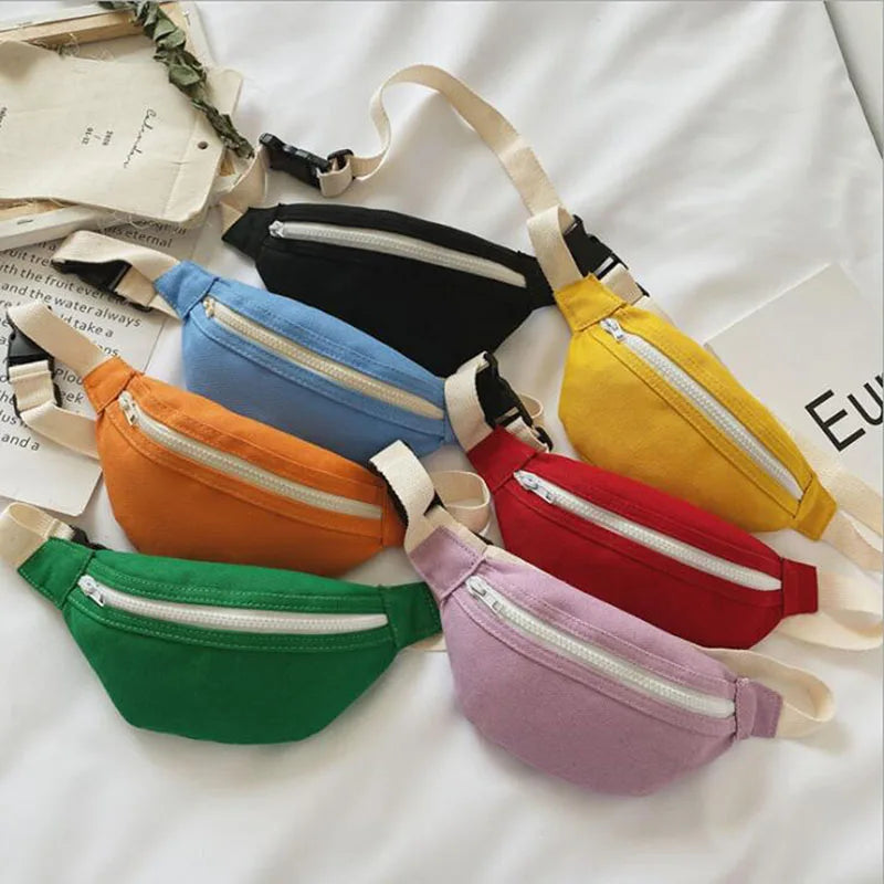 Sequins Print Unicorn Waist Bag for Kids