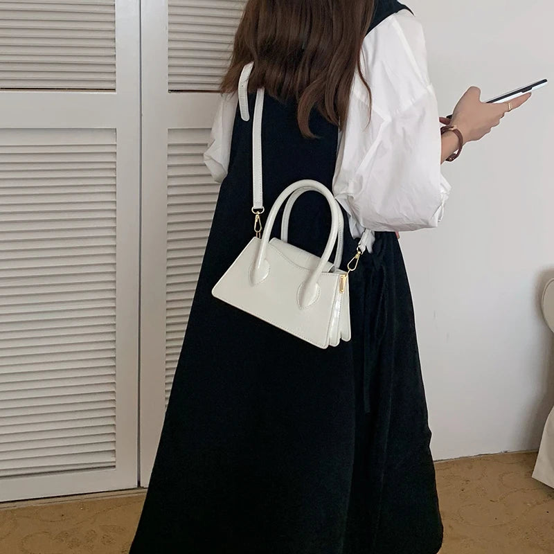 Pink Small Square Women Clutch Purse Handbags Ladies Messenger Bag