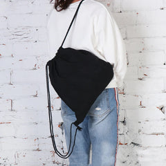 Portable Drawstring Backpack Girls Shoes Fitness Bags Women Travel Pouch