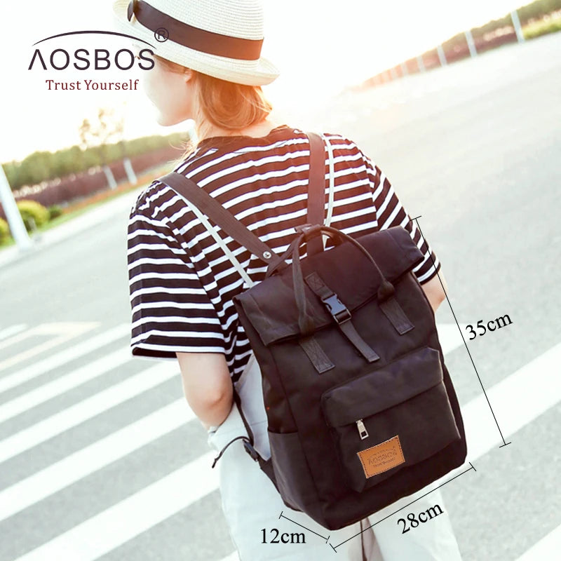 Portable Nylon School Backpacks Candy Girls Backpack Knapsack