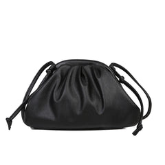 Cloud Shoulder Bag Crossbody Clutch Pleated Dumpling Handbag