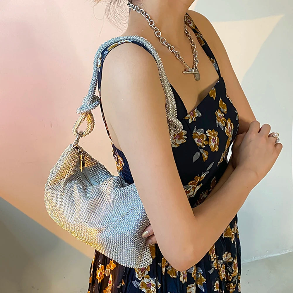 Crystal Evening Clutch Bag for Wedding Party