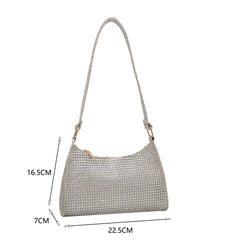 Rhinestones Shoulder Bag Evening Clutch Handbag
