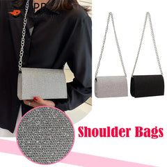 Rhinestones Shoulder Crossbody Bag for Women Wedding Handbag