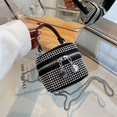 Summer Beaded Mini Crossbody Bag for Women