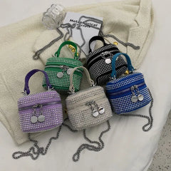 Summer Beaded Mini Crossbody Bag for Women