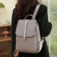 Women's Nylon Backpack Large Capacity Anti-Theft Backpack