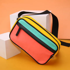 Colorful Oxford Cloth Sports Gym Bag Outdoor Leisure