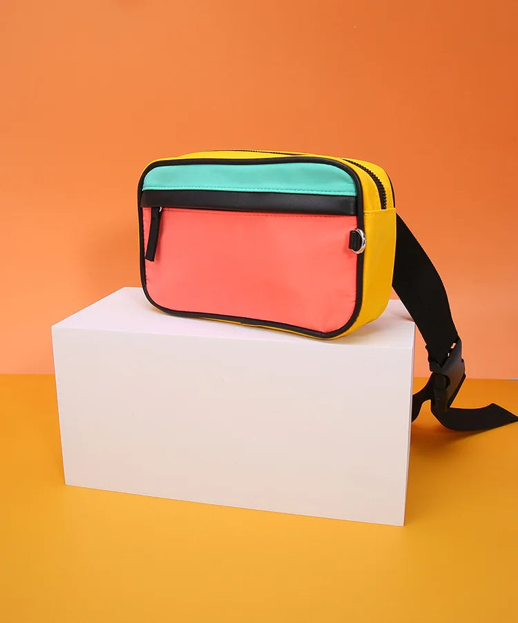 Colorful Oxford Cloth Sports Gym Bag Outdoor Leisure
