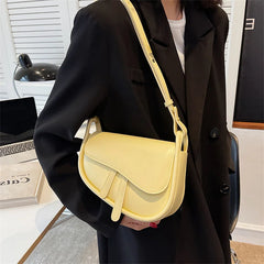 Small Shoulder Bag for Women High Solid PU Leather Crossbody Messenger