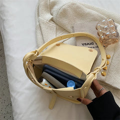 Small Shoulder Bag for Women High Solid PU Leather Crossbody Messenger