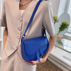 Small Shoulder Bag for Women High Solid PU Leather Crossbody Messenger