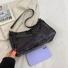 Sequin Tote Bag Underarm Bags Shoulder Bag Handbags Crossbody Bag
