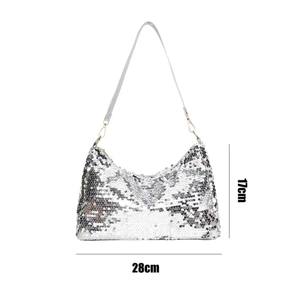 Sequin Tote Bag Underarm Bags Shoulder Bag Handbags Crossbody Bag