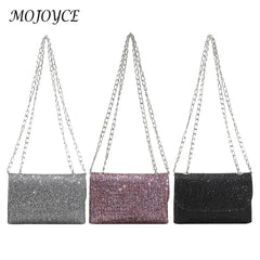 Sequins Glitters Leather Party Shoulder Bag