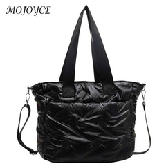 Quilted Shoulder Bag Large Capacity Lady Travel Purse