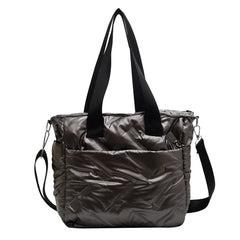 Quilted Shoulder Bag Casual Crossbody Large Capacity Lady Travel Purse