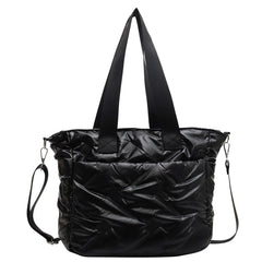 Quilted Shoulder Bag Casual Crossbody Large Capacity Lady Travel Purse