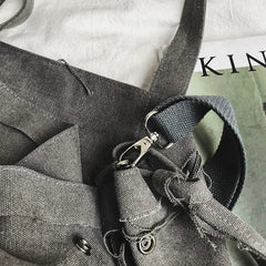 Shoulder Bag Unisex Literary Handbag Street Women Students Large Capacity Bag