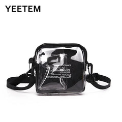 Waterproof Transparent PVC Shoulder Bag Messenger All-match