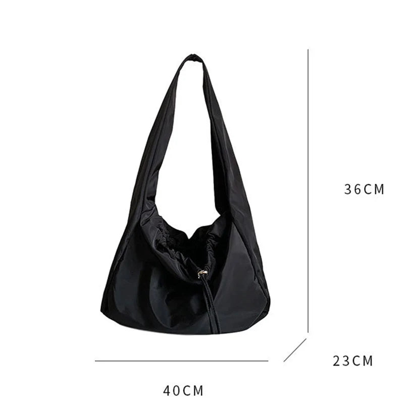 Shoulder Bag for Women Large Capacity Nylon Tote Bag Travel Crossbody Bag