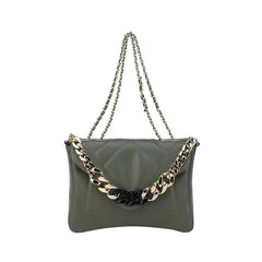 Winter High Handbags Leather Chain Single Shoulder Bag