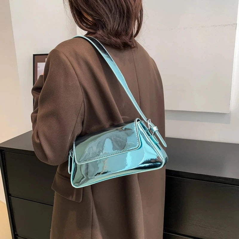 Women PU Leather Crossbody Bag Winter Handbags Party Clutch